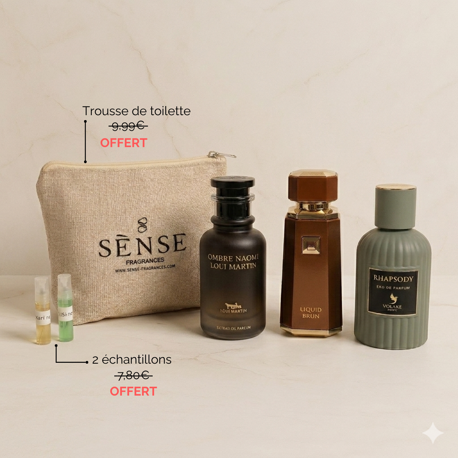 Pack de parfums